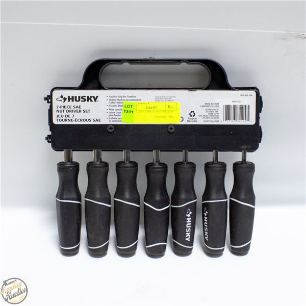 NEW HUSKY 7-PIECE NUT DRIVER SET