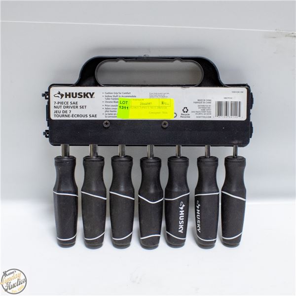 NEW HUSKY 7-PIECE NUT DRIVER SET