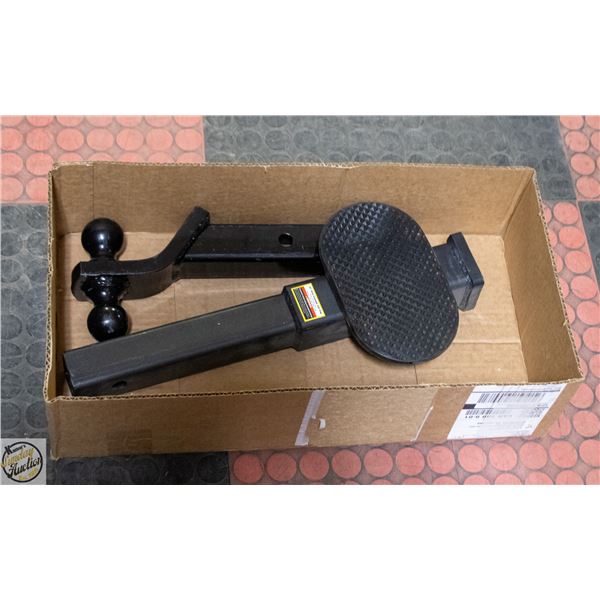 NEW DUAL BALL MOUNT HITCH+20" HITCH EXTENDER