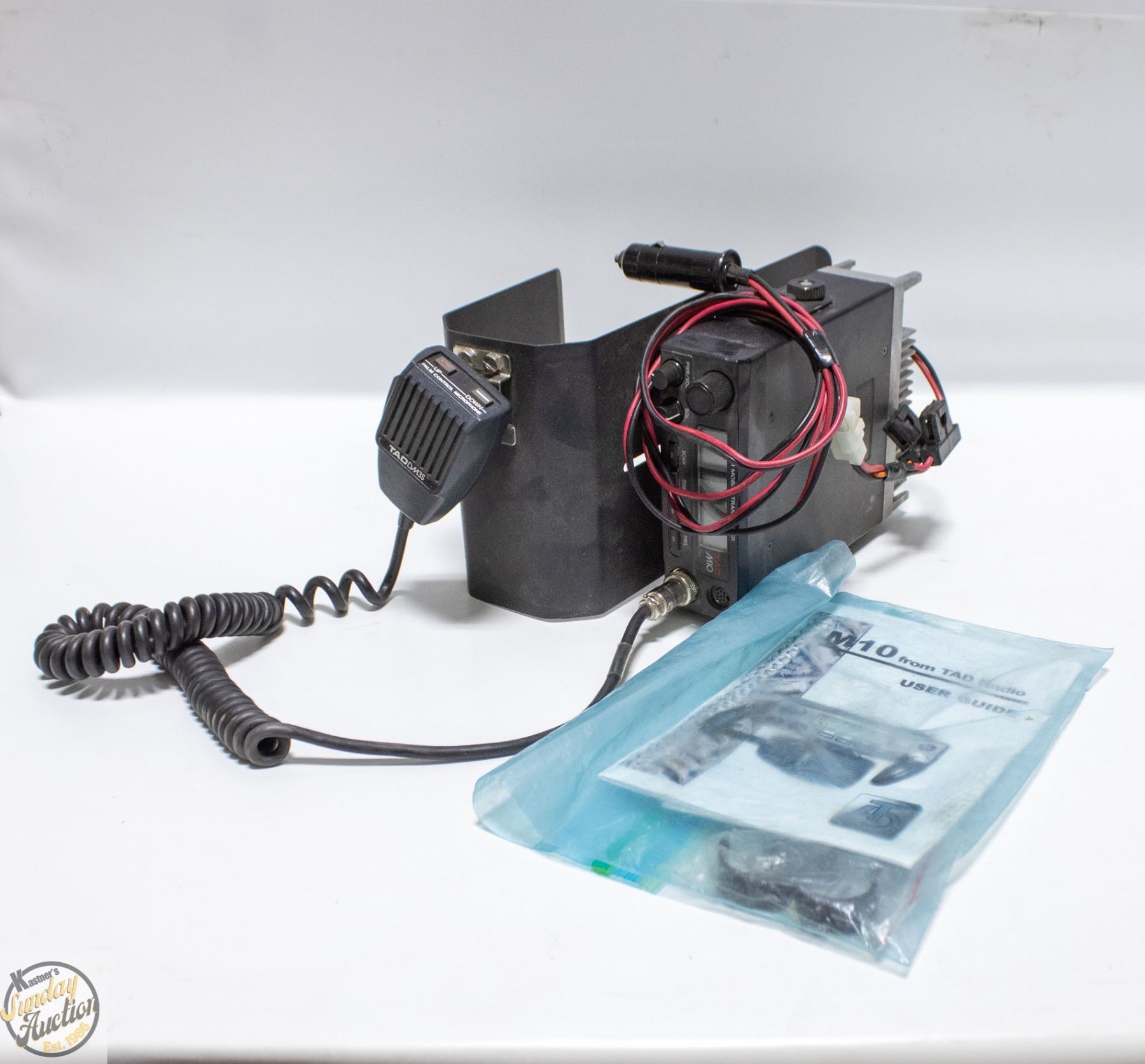 Tadm10 TAD M10 2 WAY MOBILE RADIO WITH MANUAL