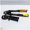 Image 1 : POLICE SEIZURE - LOT OF 2 BOLT/CABLE CUTTERS