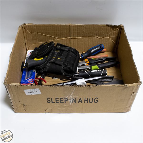 POLICE SEIZURE - LOT OF ASSORTED HAND TOOLS