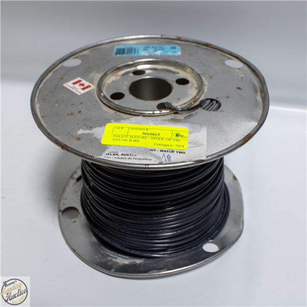 POLICE SEIZURE - SPOOL OF T90 NYLON WIRE