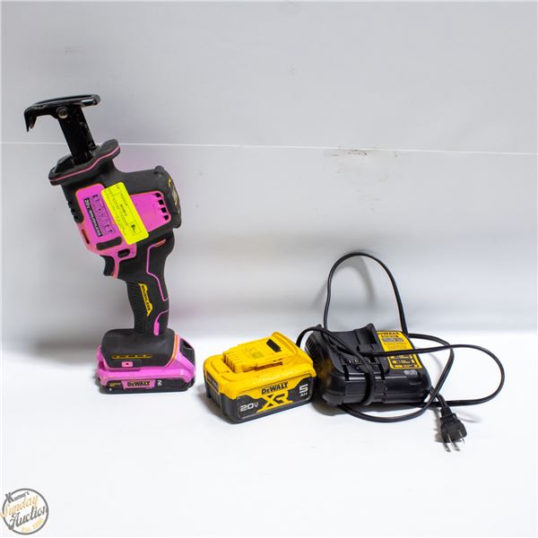 POLICE SEIZURE - COLDLESS RECIPROCATING SAW & CHAR