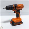 Image 1 : POLICE SEIZURE - BLACK & DECKER DRILL 1 BATTERY