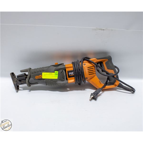 RIDGID FUEGO RECIPROCATING SAW