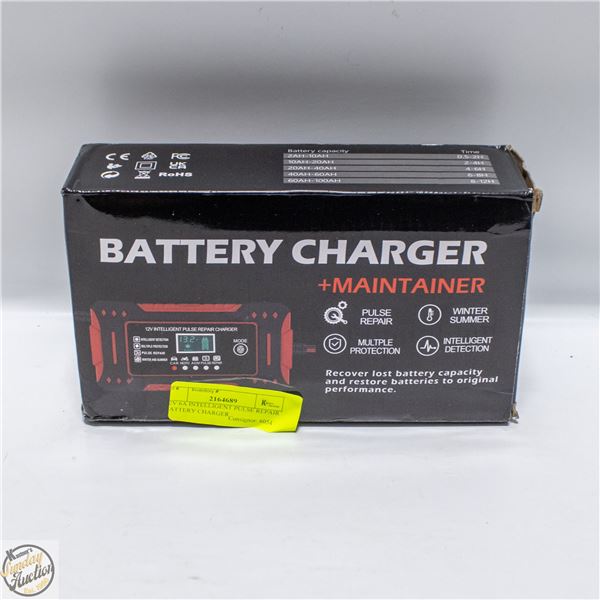 12V 6A INTELLIGENT PULSE REPAIR BATTERY CHARGER