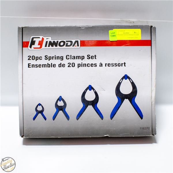NEW INNODA 20 PCS SPRING CLAMP SET
