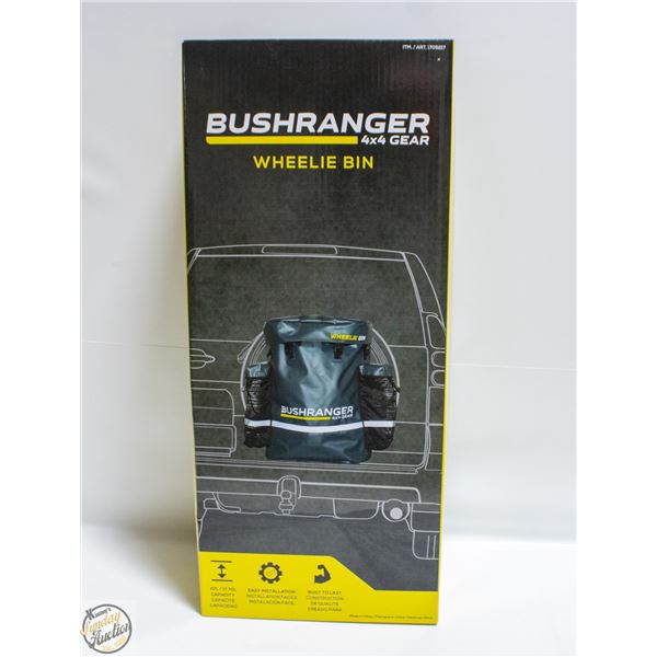 NEW BUSHRANGER 4X4 GEAR WHEELIE BIN