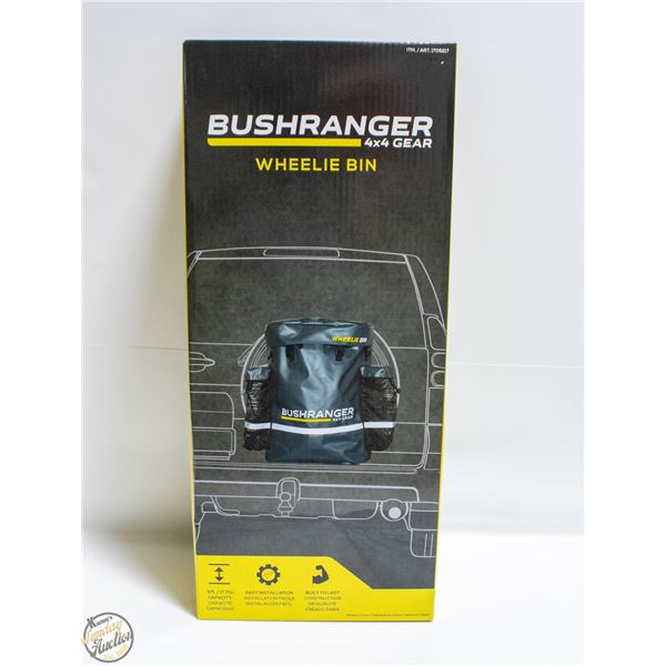NEW BUSHRANGER 4X4 GEAR WHEELIE BIN