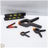 Image 1 : LOT OF CLAMPS AND LEVELS