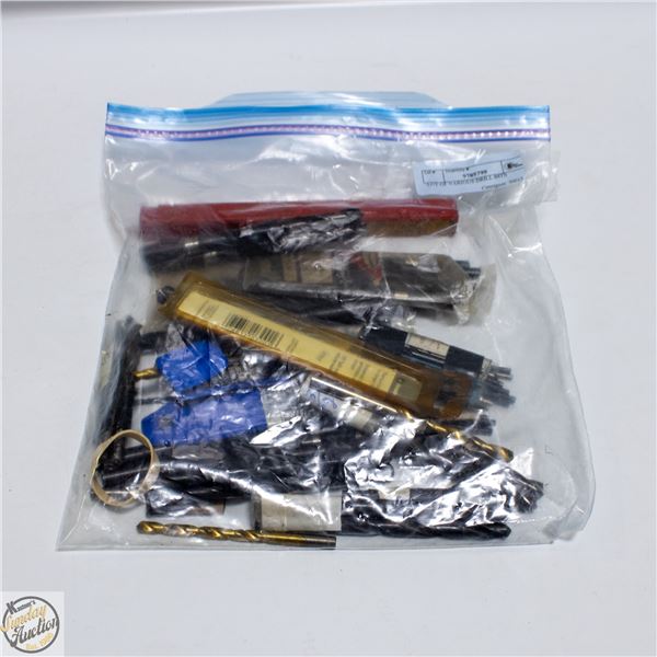 LOT OF VARIOUS DRILL BITS