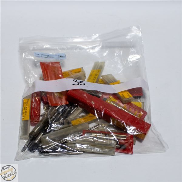 LOT OF VARIOUS FLUTE TAPS