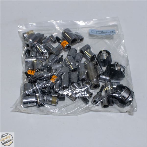 LOT OF VARIOUS TYPE OF SOCKETS
