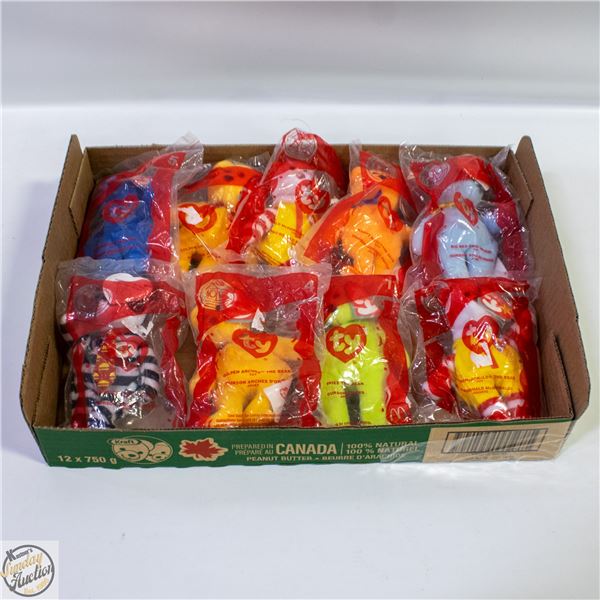 SEALED LOT OF 9 MCDONALD'S