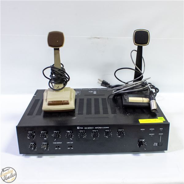 TOA A-912MK2 MIXER POWER AMPLIFIER WITH