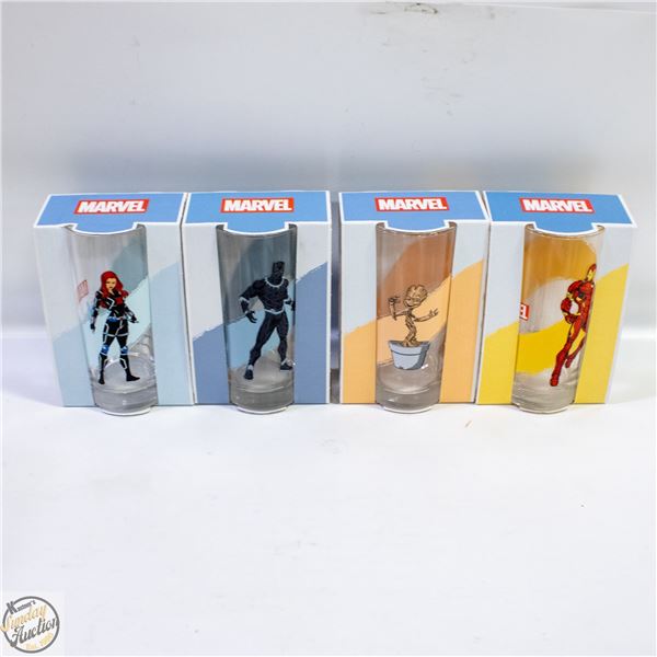 ESTATE 4 NEW MARVEL COLLECTABLE CUPS/