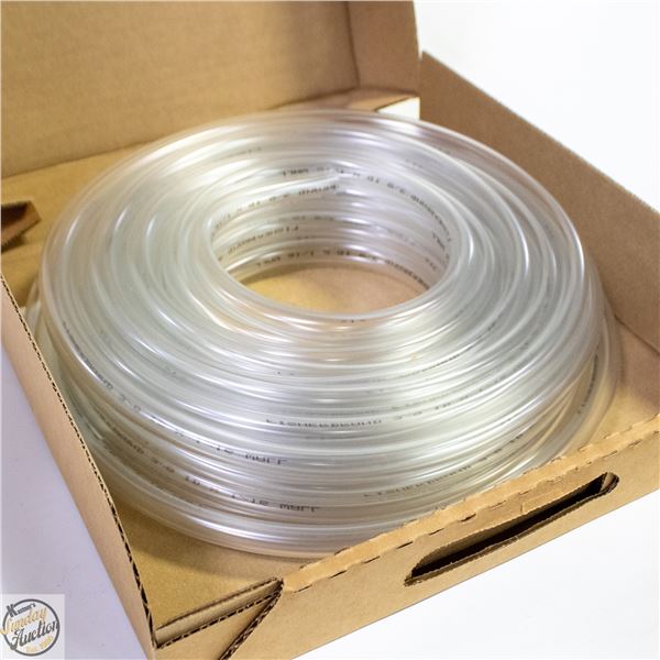 VINYL TUBING 3/8” ID, 1/16” WALL
