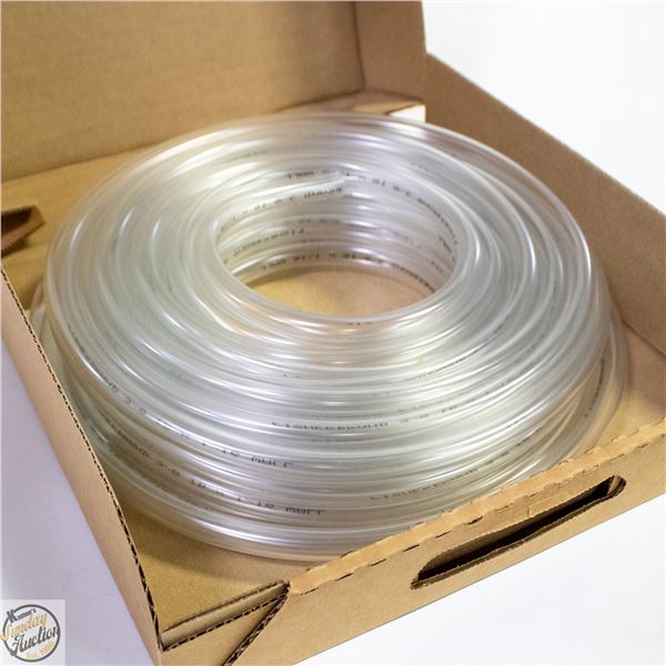 VINYL TUBING 3/8” ID, 1/16” WALL