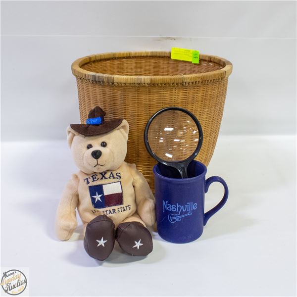 NASHVILLE BEAR PLUSHIE + NASHVILLE CERAMIC