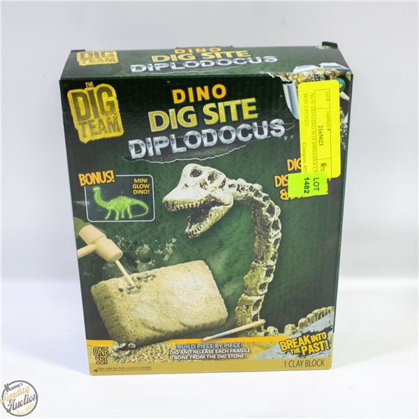 NEW DINO DIG SITE DIPLODOCUS BOX OPENED