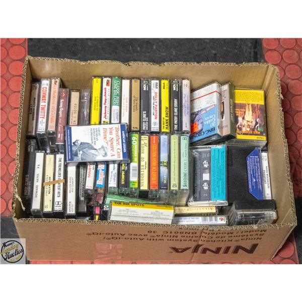 LOT OF VARIOUS CASSETTE TAPES