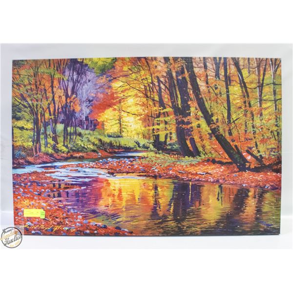 23" X 35" FALL THEME WALL ART