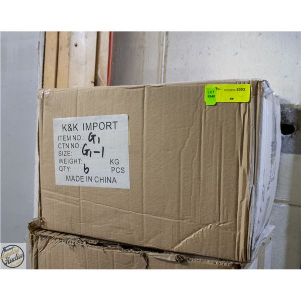 11 BOXES OF NEW LED WALL LIGHTS SOLD WITH