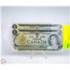 Image 1 : TWO 1973 SEQUENTIAL $1 BILLS