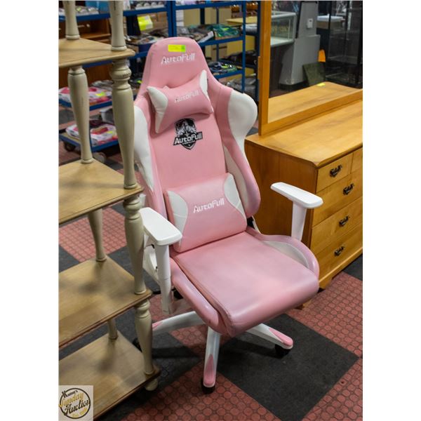 USED AUTOFULL C2 PINK BUNNY GAMING CHAIR