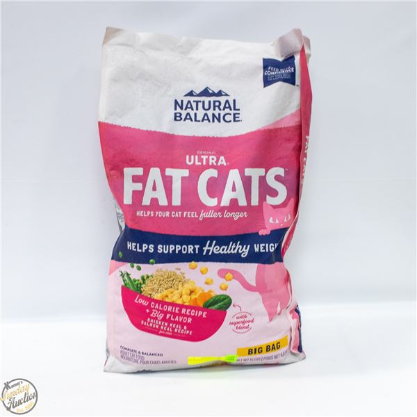 15LB NATURAL BALANCE ADULT FAT CAT FOOD