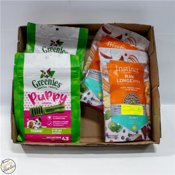 2X141G INSTINCT PUPPY- CHICKEN FREEZE DRIED