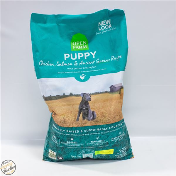 22LB OPEN FARM PUPPY DOG FOOD CHICKEN