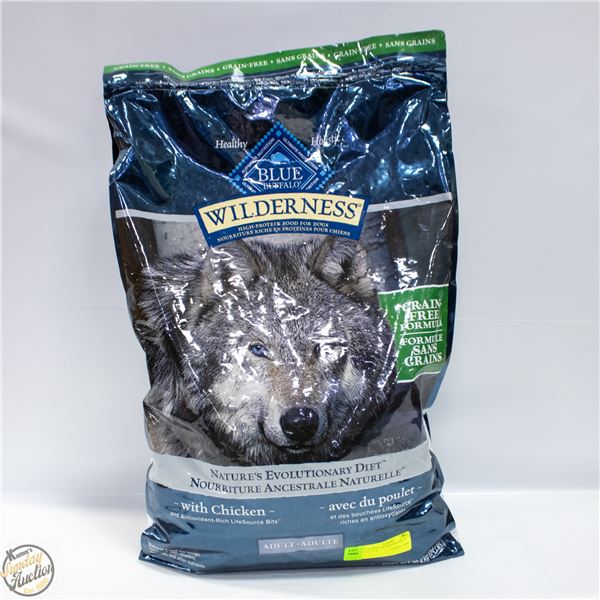 24LB BLUE WILDERNESS ADULT DOG FOOD