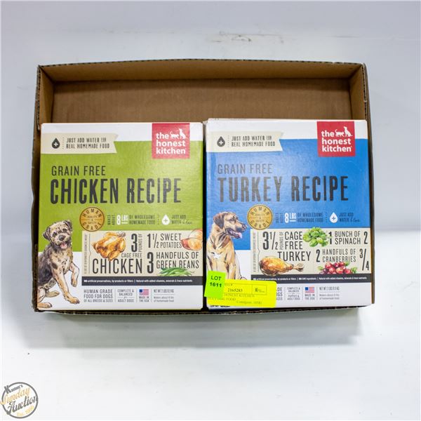 2X2LB THE HONEST KITCHEN ADULT DOG FOOD
