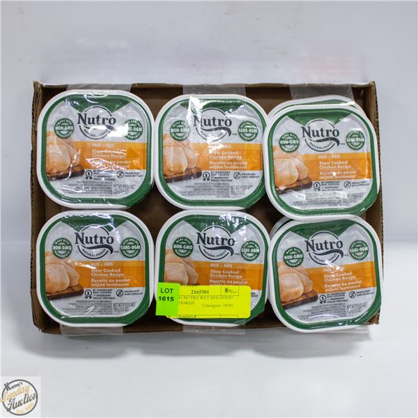12 X 100G NUTRO WET DOG FOOD SLOW COOKED