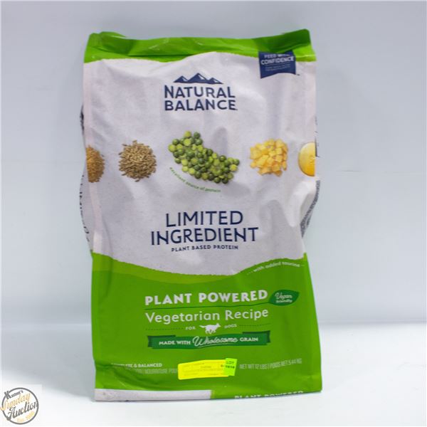 12LB NATURAL BALANCE ADULT DOG FOOD
