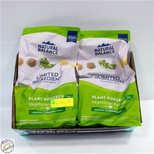 2X4LB NATURAL BALANCE ADULT DOG FOOD