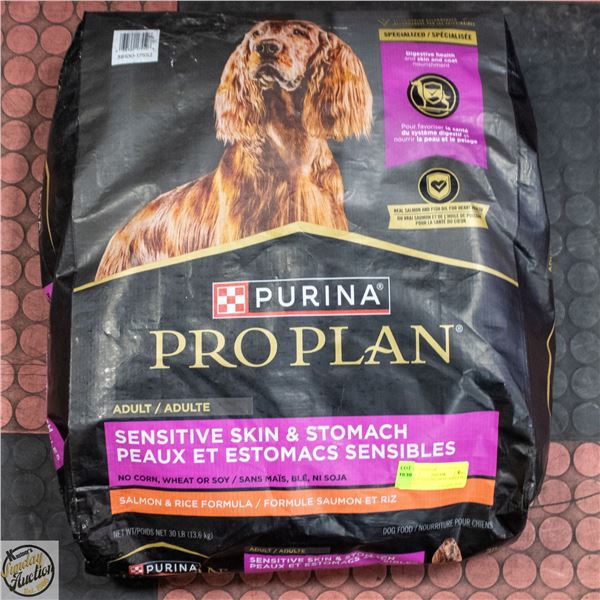 30LB PURINA PRO PLAN ADULT DOG FOOD