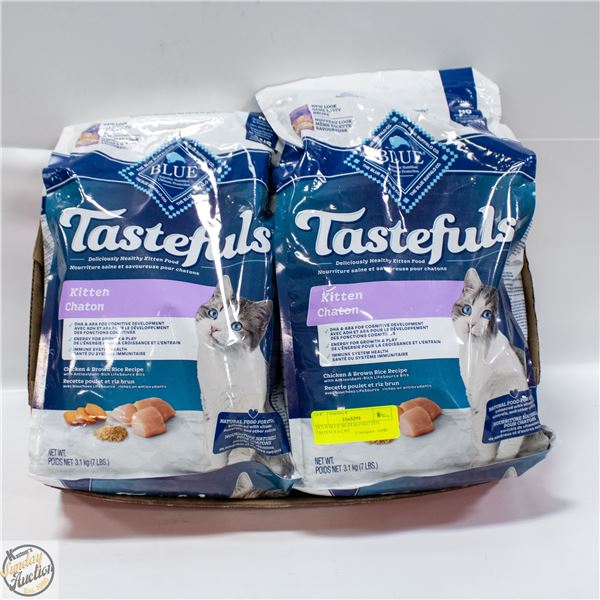 2X7LB BLUE BUFFALO KITTEN TASTEFULS CAT
