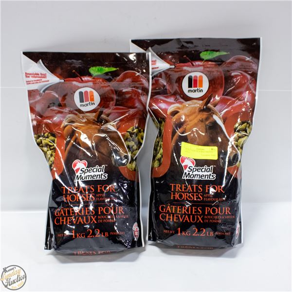 2X1KG MARTIN HORSE TREATS APPLE