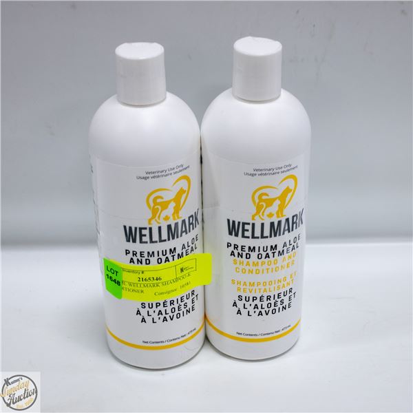 2X473ML WELLMARK SHAMPOO & 1CONDITIONER