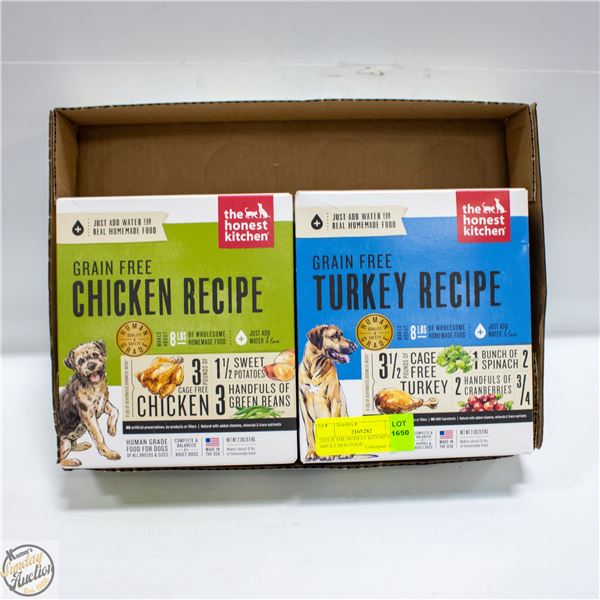 2X2LB THE HONEST KITCHEN ADULT DOG FOOD