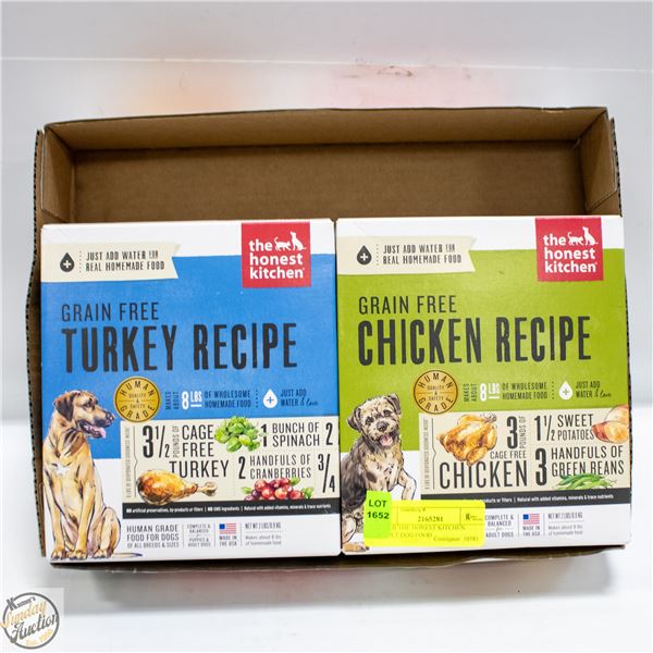2X2LB THE HONEST KITCHEN ADULT DOG FOOD
