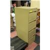 Image 1 : VINTAGE FILE CABINET WITH 4 DRAWERS 52"X19"X24"