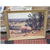 Image 1 : FRAMED FARM ART 18.5" X 22.5"