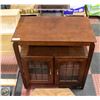 Image 1 : BROWN CABINET STYLE TV STAND