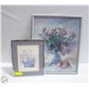 Image 1 : LOT OF 2 FRAMED ARTWORK
