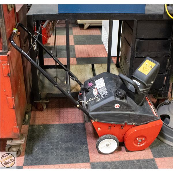 YARD MACHINE SNOW BLOWER 21" MODEL 31A-250-500