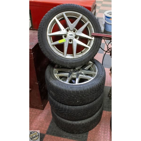 SET OF 4 WINTER 225/50R17 ICE PRO 3 5 BOLT PATTERN